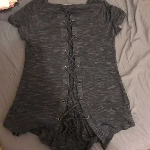 Alter’d state tie back top - Picture 1 of 3